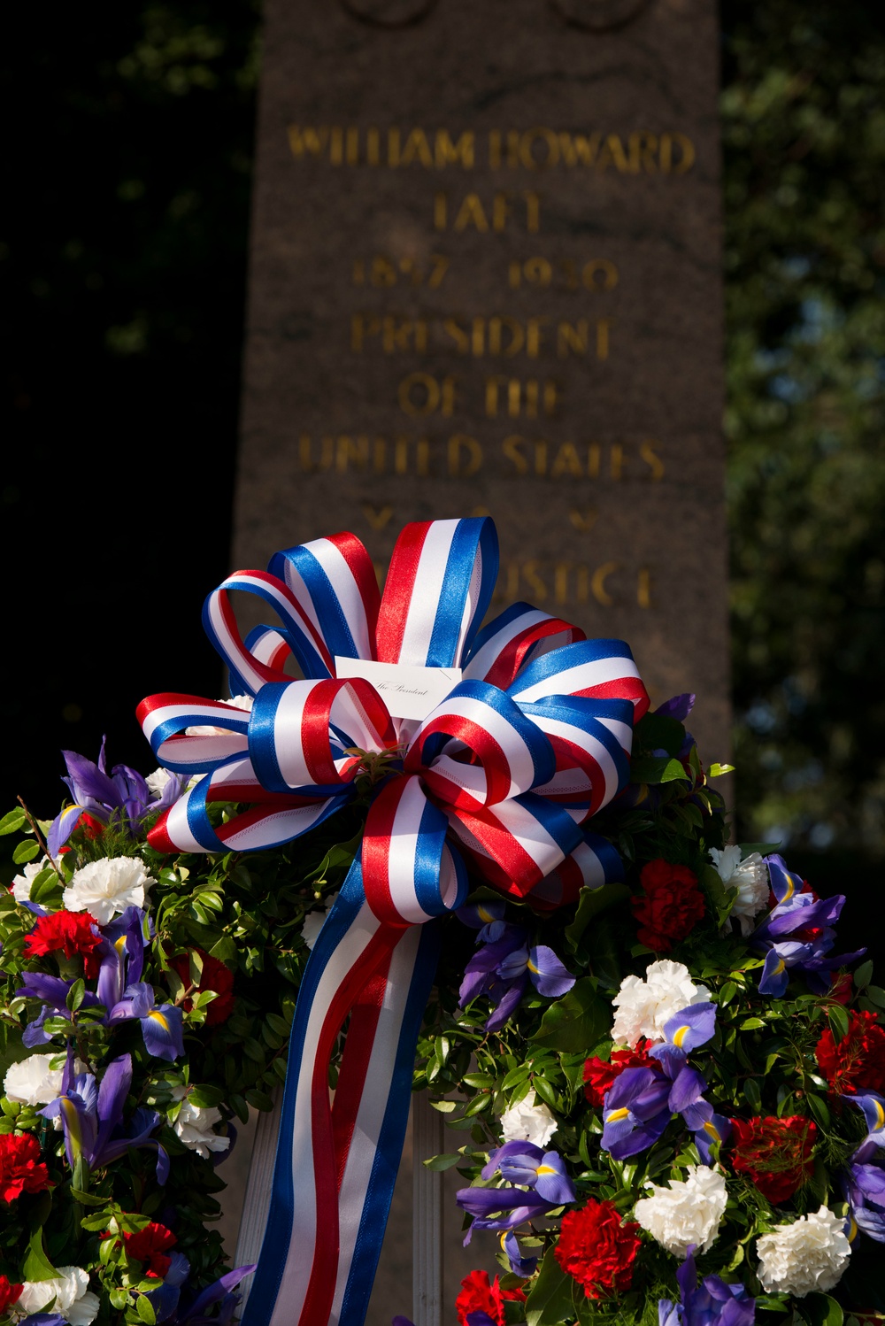 Full Honor Wreath-Laying ceremony to honor 27th President of the United States William H. Taft’s birthday in Arlington National Cemetery