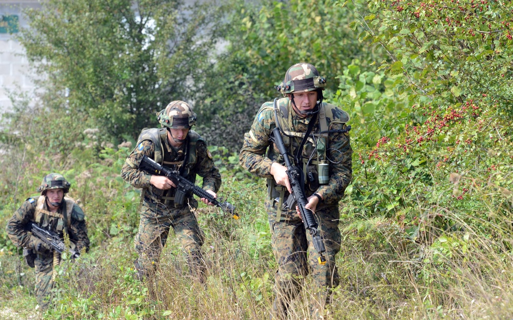 Bosnia and Herzegovina, Slovenian armed forces secure the ground for IR16