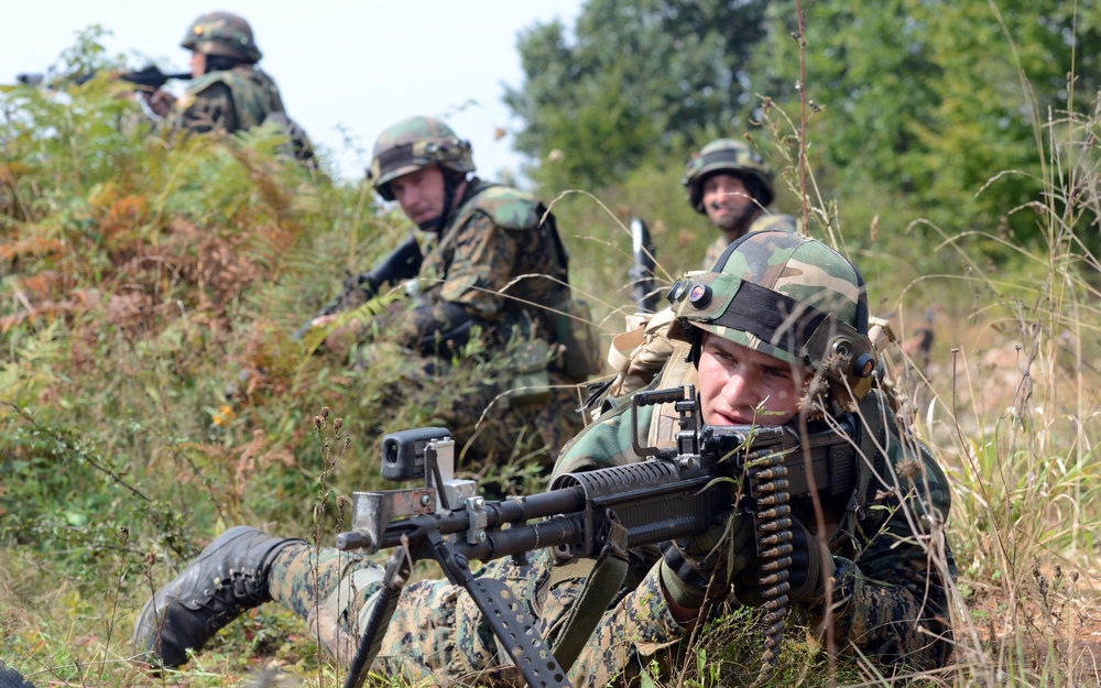 Bosnia and Herzegovina, Slovenian armed forces secure the ground for IR16
