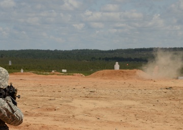 1050th Transportation, 151st Expeditionary Signal battalions conduct crew-served weapons training