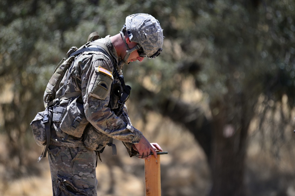 41st IBCT Soldiers compete for Expert Infantryman Badge