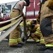 Air Force Firefighters Turn Up The Heat