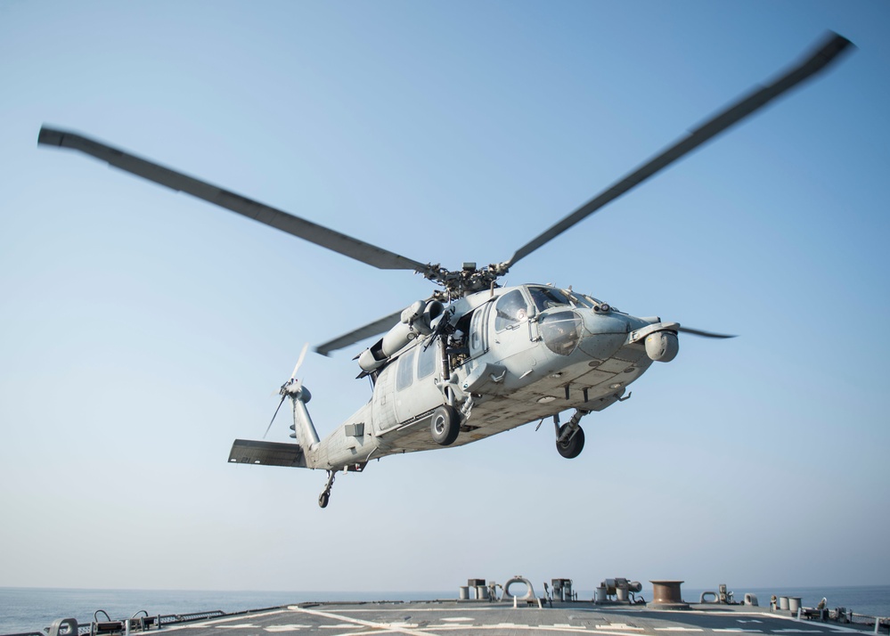 USS STOUT (DDG 55) DEPLOYMENT 2016