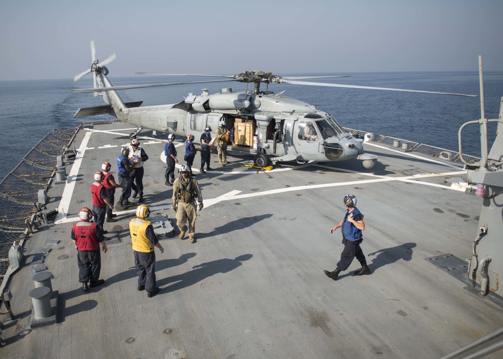 USS STOUT (DDG 55) DEPLOYMENT 2016