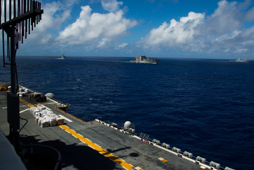 Ship to ship: replenishment at sea