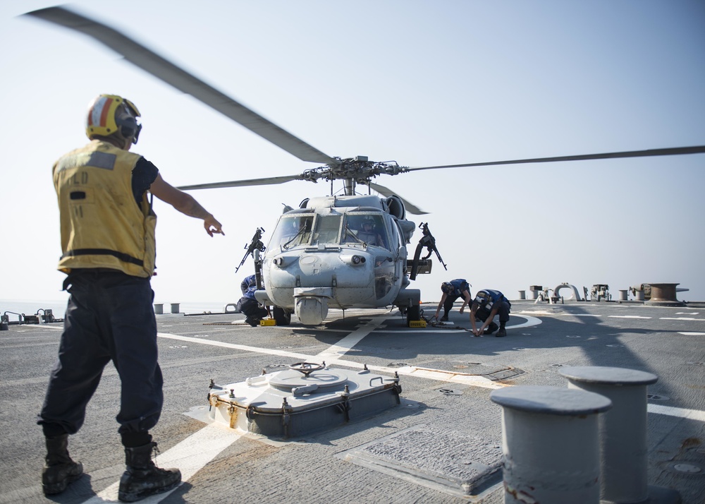 USS STOUT (DDG 55) DEPLOYMENT 2016