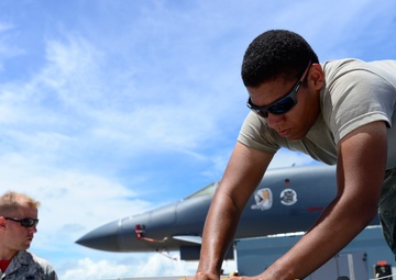 Valiant Shield 16:  B-1 Bomb Loading