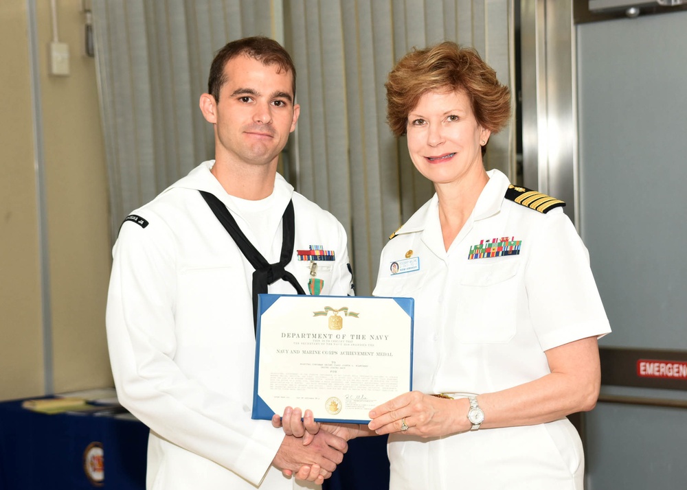 USNH Yokosuka Corpsman awarded for life saving efforts