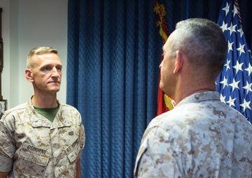 Lt. Col. John C. Osborne Promotion Ceremony