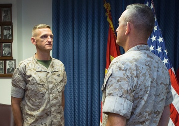 Lt. Col. John C. Osborne Promotion Ceremony