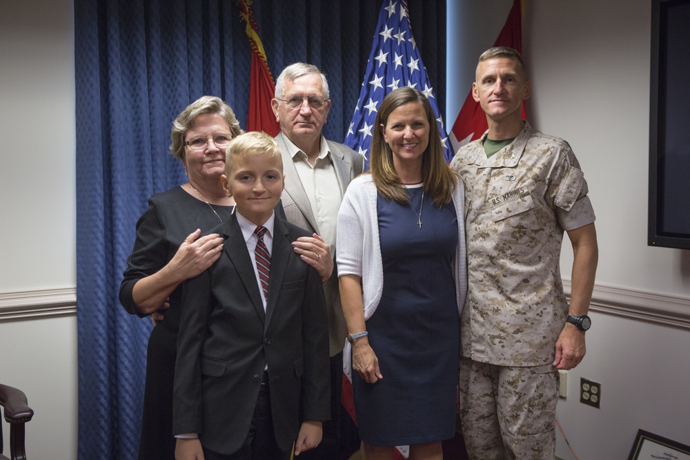 Lt. Col. John C. Osborne Promotion Ceremony