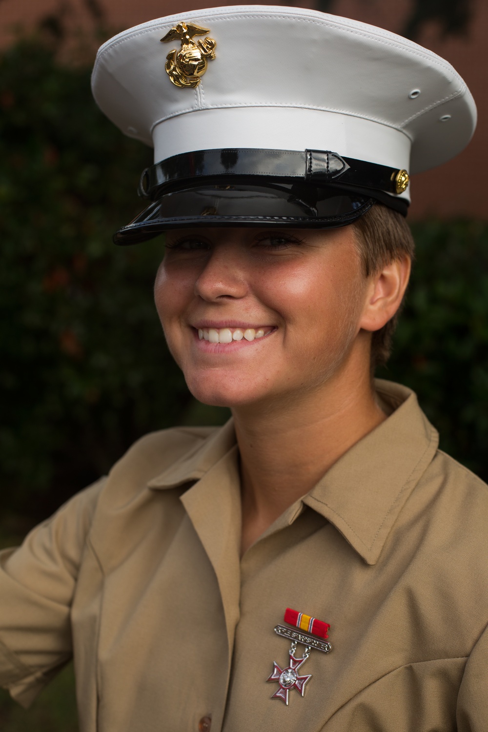 Pfc. Selvin Y. Rivera Vasquez, honor graduate for Platoon 2069, Fox Company, 2nd Recruit Training Battalion, graduated boot camp Aug. 16, 2016. Rivera Vasquez is from Glen Cove, N.Y. (Photos by Lance Cpl. Carlin Warren)