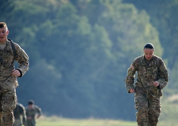 U.S. Soldiers with the 554th Military Police Company, 709th Military Police Battalion, 18th Military Police participate in the fourth annual &quot;Clifton Challenge&quot;