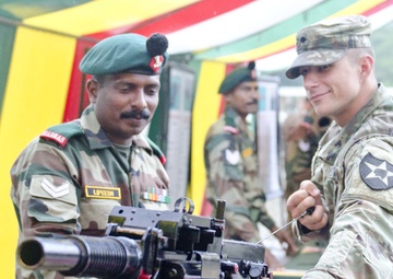 ‘Ghost Brigade’ Soldiers begin bilateral training exercise in India