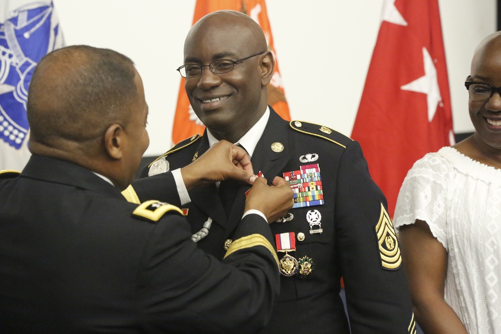 Command Sgt. Maj. Earl B. Allen Retirement Ceremony