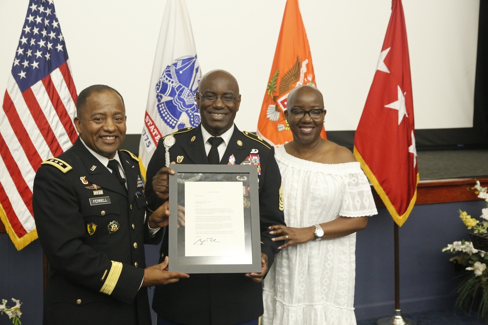 Command Sgt. Maj. Earl B. Allen Retirement Ceremony