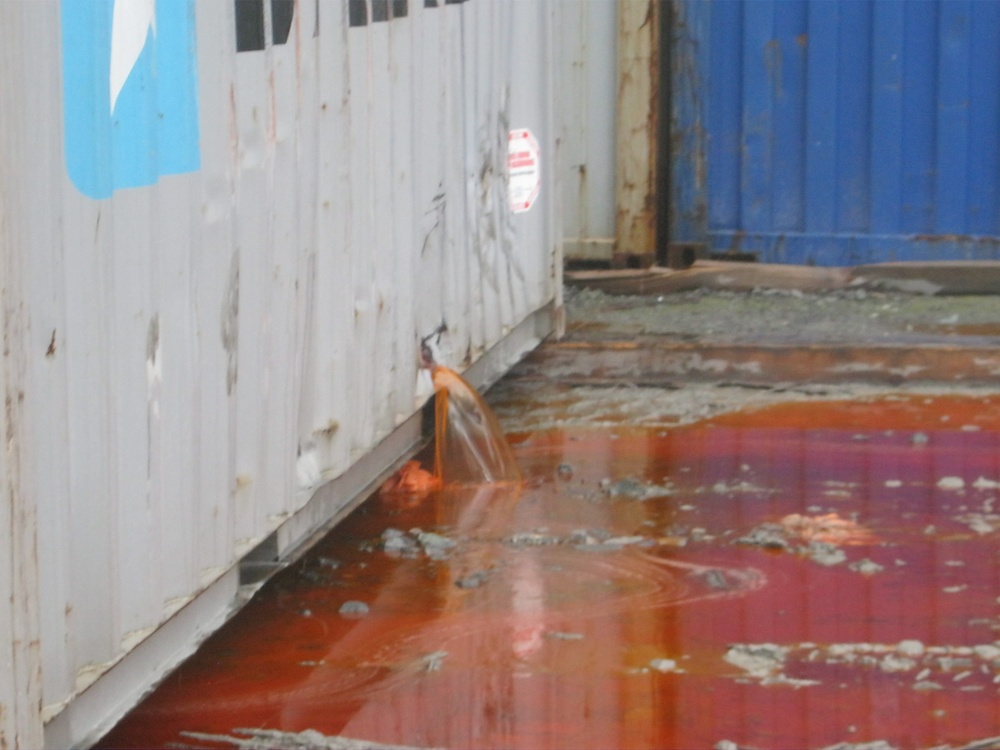 Dutch Harbor, Alaska fish oil spill