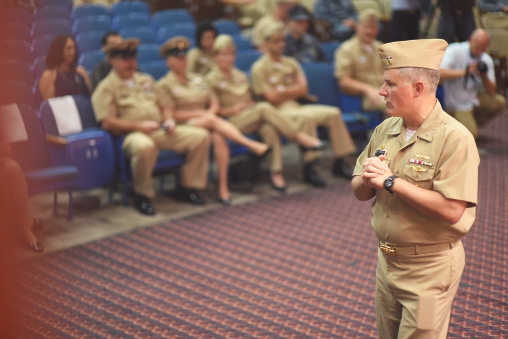 Corpus Christi hosts FY17 CPO Pinning Ceremony