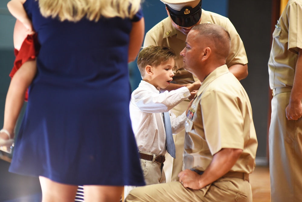 Corpus Christi hosts FY17 CPO Pinning Ceremony