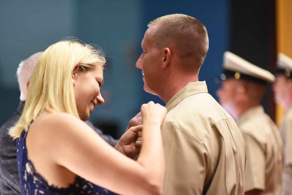 Corpus Christi hosts FY17 CPO Pinning Ceremony