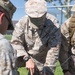 U.S. Marines attending WTI 1-17 establish satellite communications