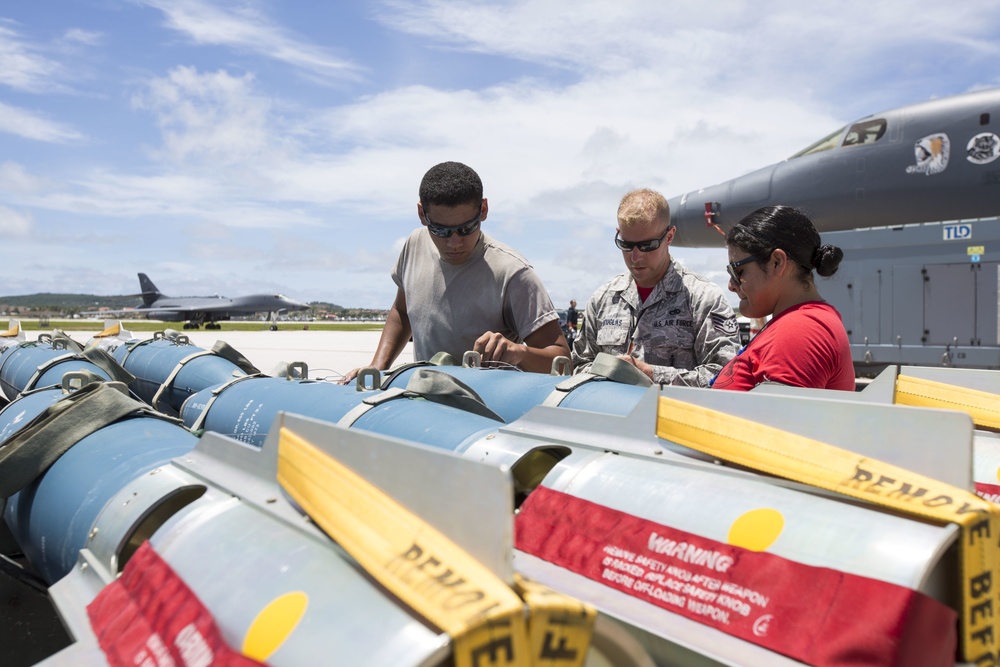 Valiant Shield: Aircraft armament systems technicians upkeep maintenance