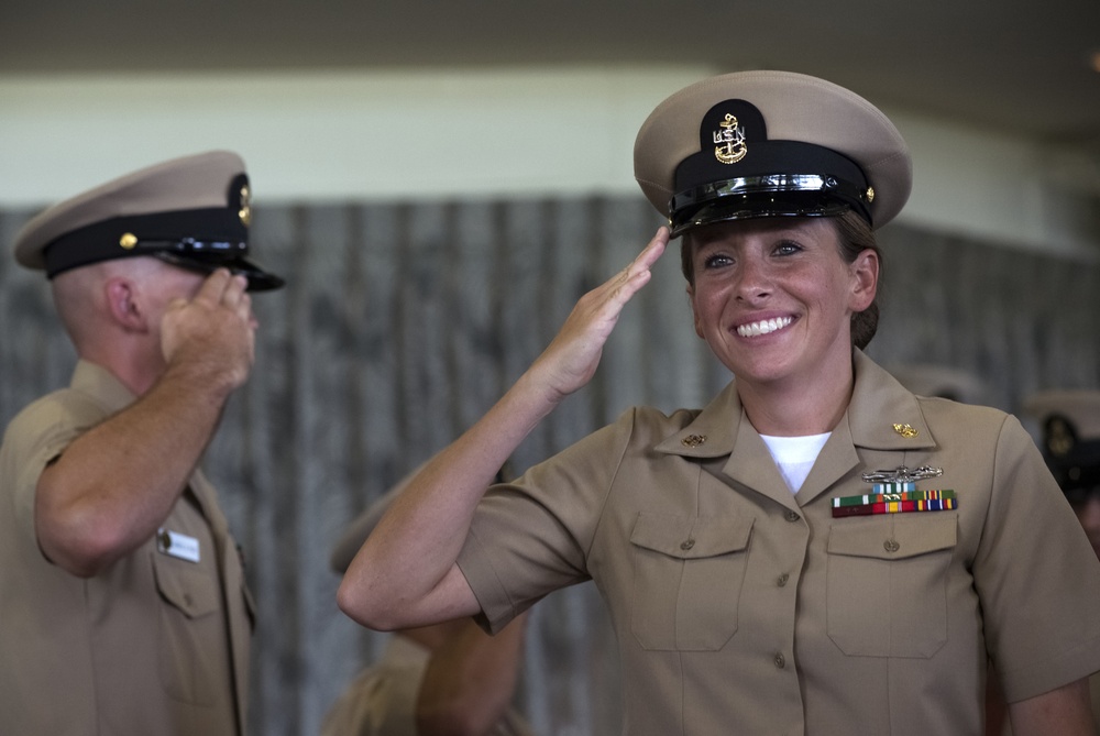 Navy Region Hawaii Chief Petty Officers' Pinning Ceremony