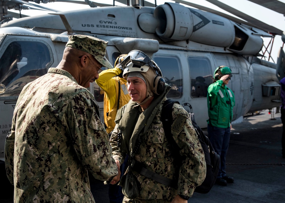 USS Dwight D. Eisenhower Deployment