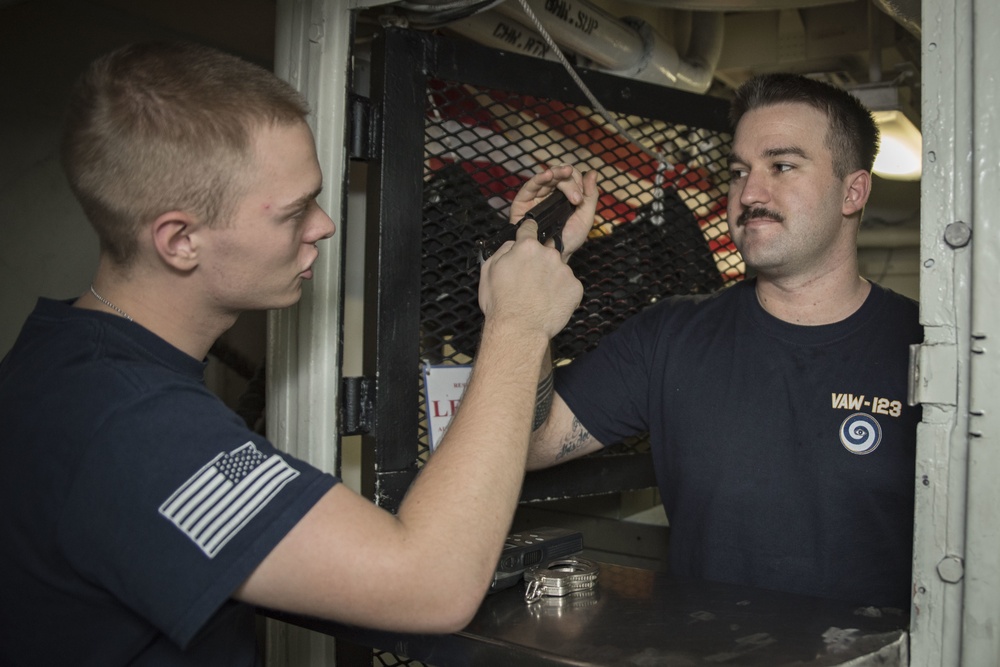 USS Dwight D. Eisenhower Deployment