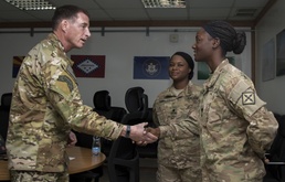 CENTCOM CSM visits Kuwait troops