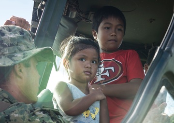 Tinian Community Day with Seabees