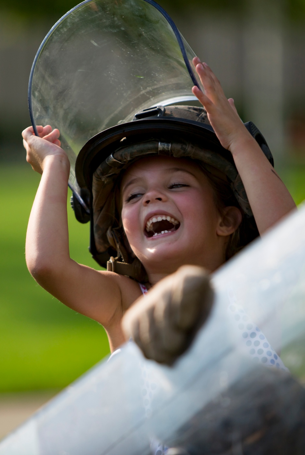 U.S. Embassy static display held by U.S Marines with BSRF 16.2