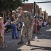 Vance Airmen march in Enid