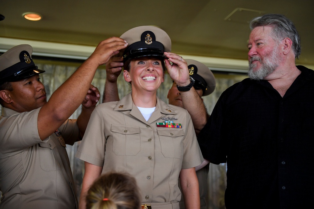 Navy Region Hawaii Chief Petty Officers' Pinning Ceremony