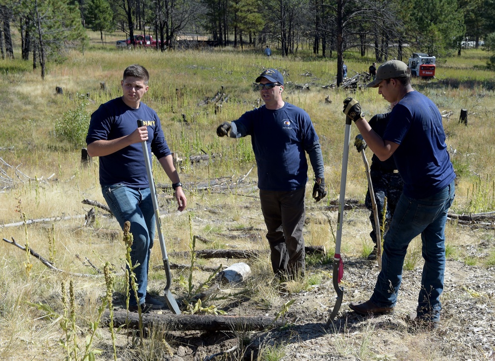 Local Sailors Volunteer to Assist Black Forest Fire Victim