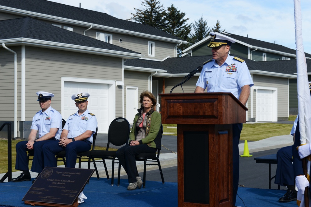 Coast Guard host new housing ribbon cutting ceremony in Kodiak, Alaska