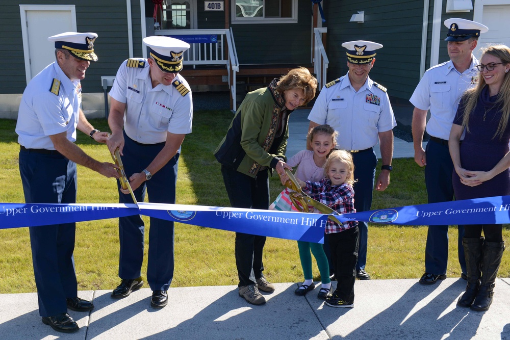 Coast Guard host new housing ribbon cutting ceremony in Kodiak, Alaska