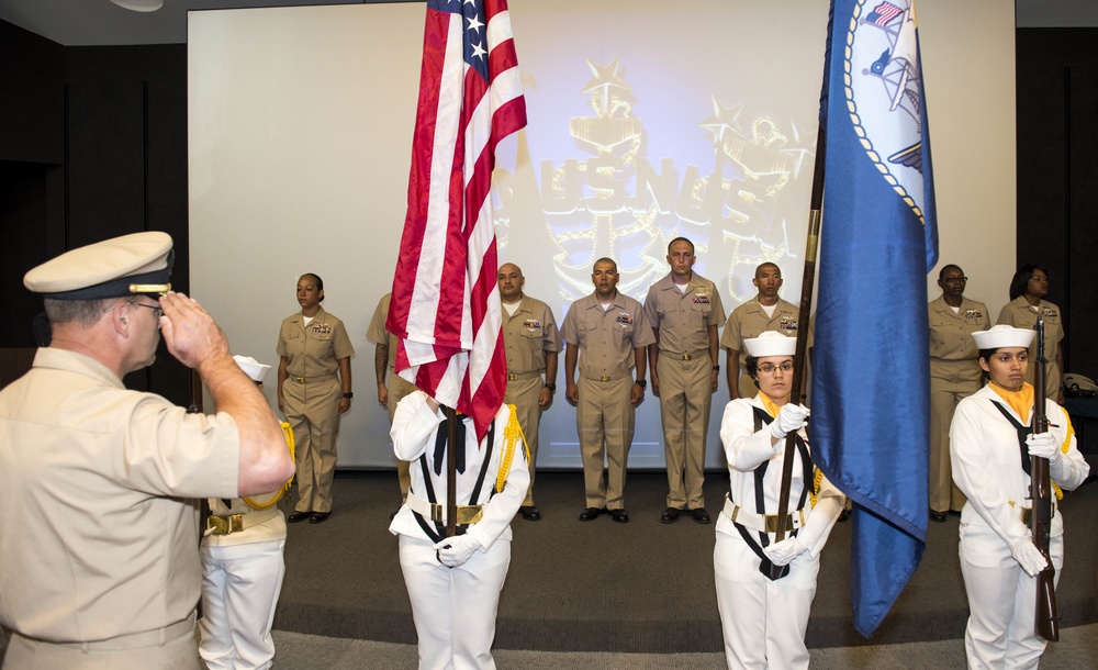 Cheif Petty Officer Pinning Ceremony on Naval Base San Diego