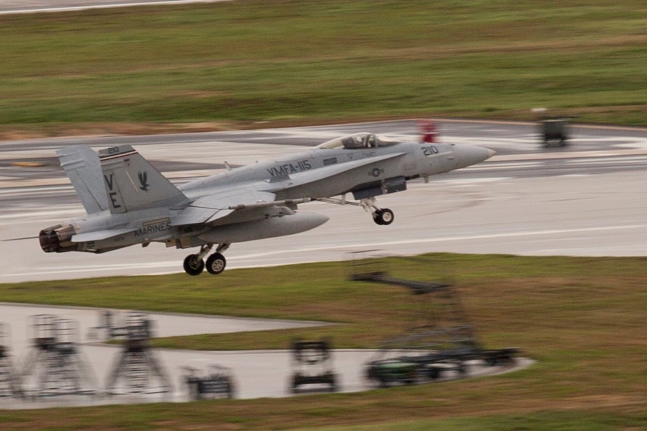 Valiant Shield 16: U.S. Military forces participate in flight ops
