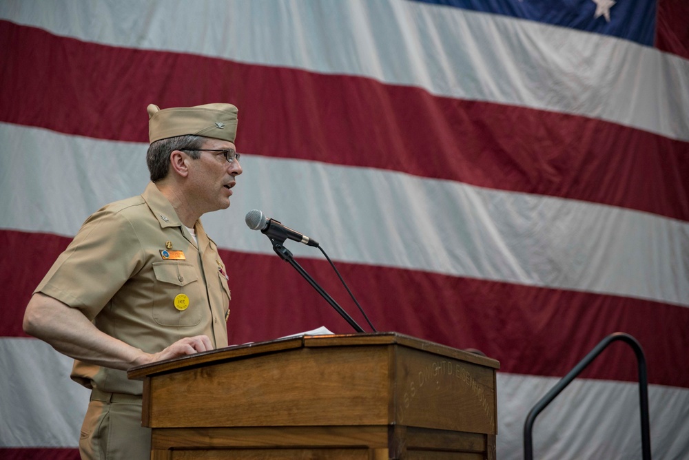 USS Dwight D. Eisenhower Deployment