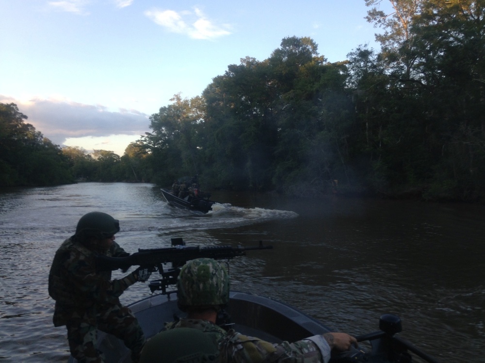 NAVSCIATTS' PCAT Conducts Final Riverine Exercises