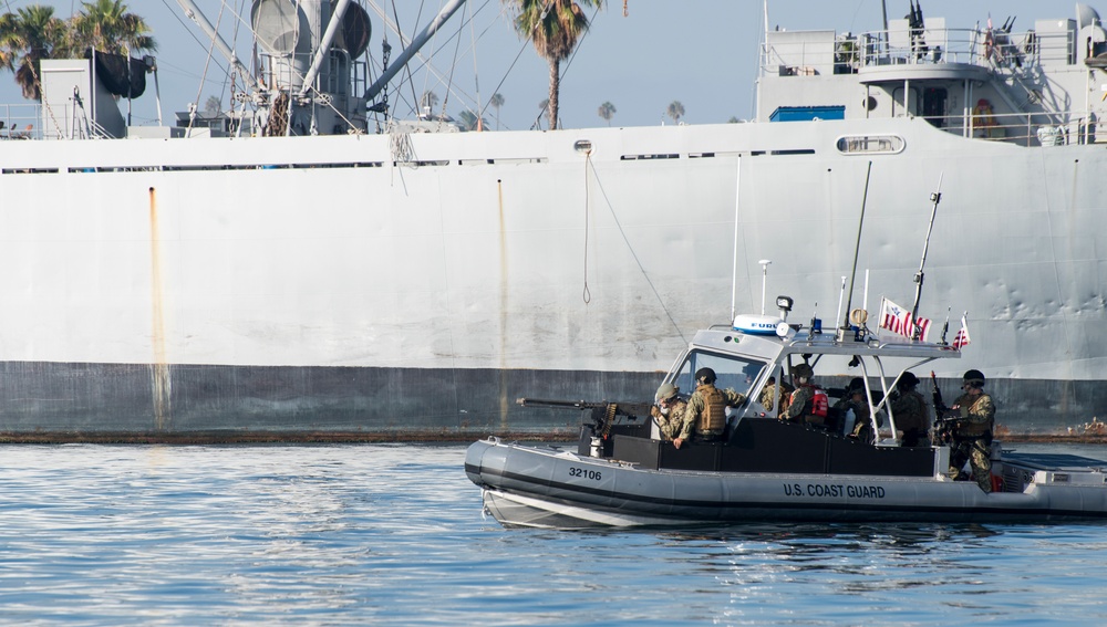 Coast Guard PSU 311 conducts military training exercise