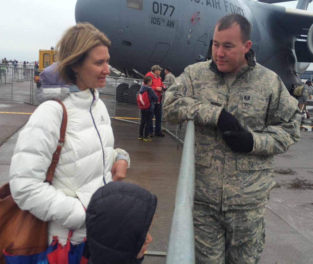 New York National Guard participates South African air show