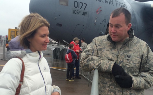 New York National Guard participates South African air show