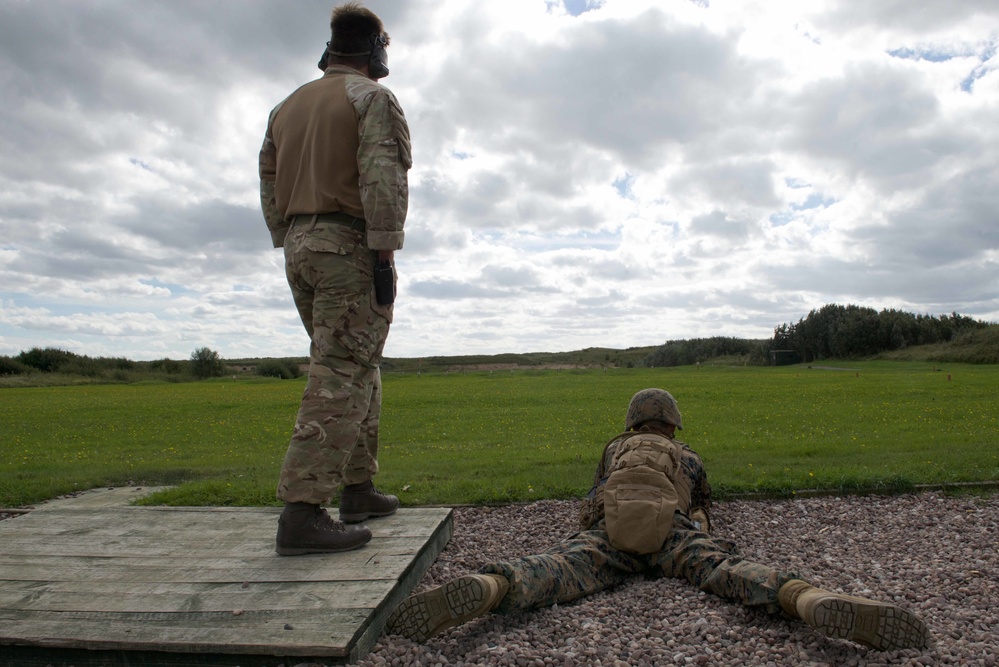 Marine Corps Shooting Team prepares for Royal Marines Operational Shooting Competition