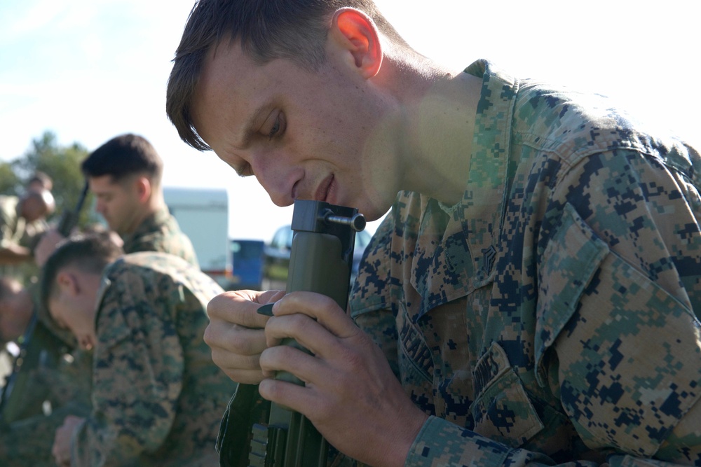 Marine Corps Shooting Team prepares for Royal Marines Operational Shooting Competition
