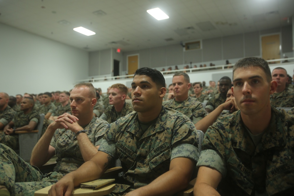 U.S. Marine NCOs attend innovation symposium, learn new skills