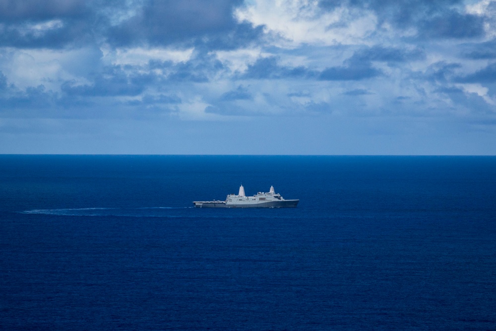 USS Green Bay underway