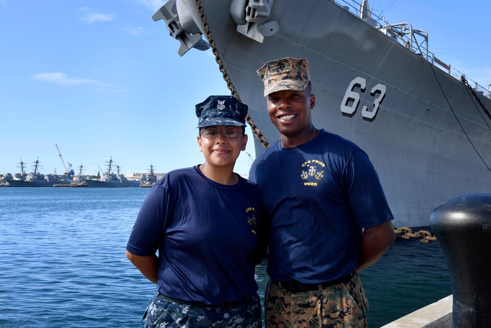Military Spouses Complete Chief Petty Officer Season Together in Hawaii