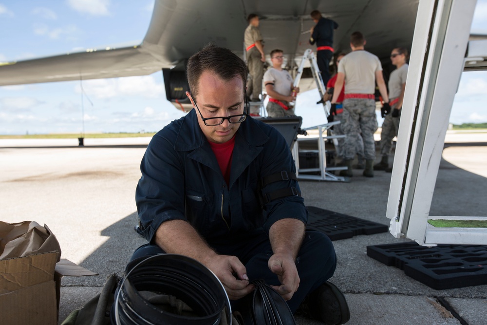 Valiant Shield 16: Aircraft armament systems technicians upkeep maintenance